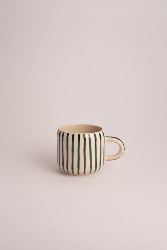 Taza "C" Rayas